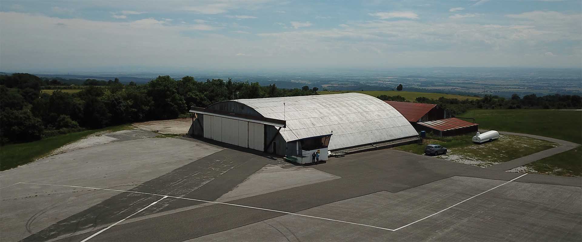 Lieu tournage - Aérodrome de la Montagne Noire