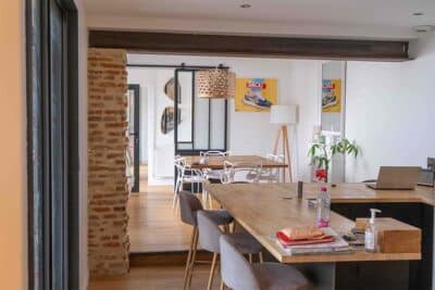 Lieu de tournage - maison rénovée