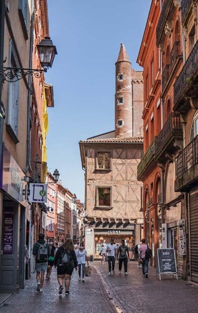 Rue Saint-Rome - Toulouse tournages