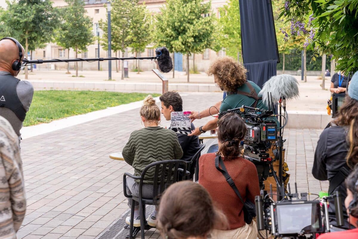 Tournage de Patience Mon Amour - saison 2