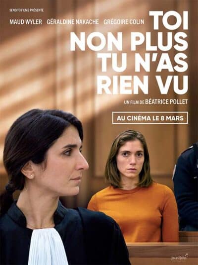 Affiche Toi non plus tu n'as rien vu
