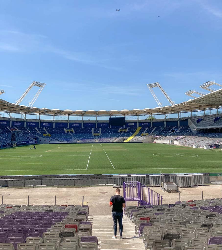 Tournage avec un drone