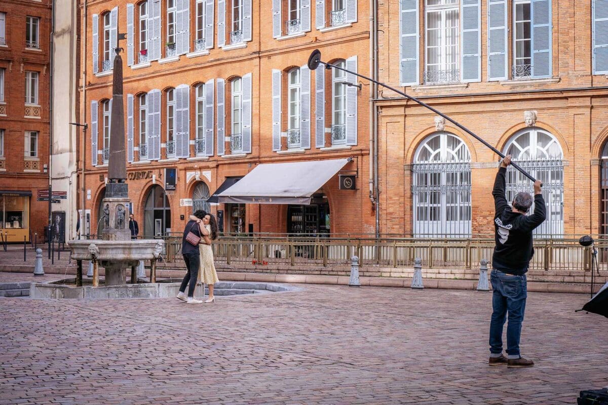 Tournage à Toulouse