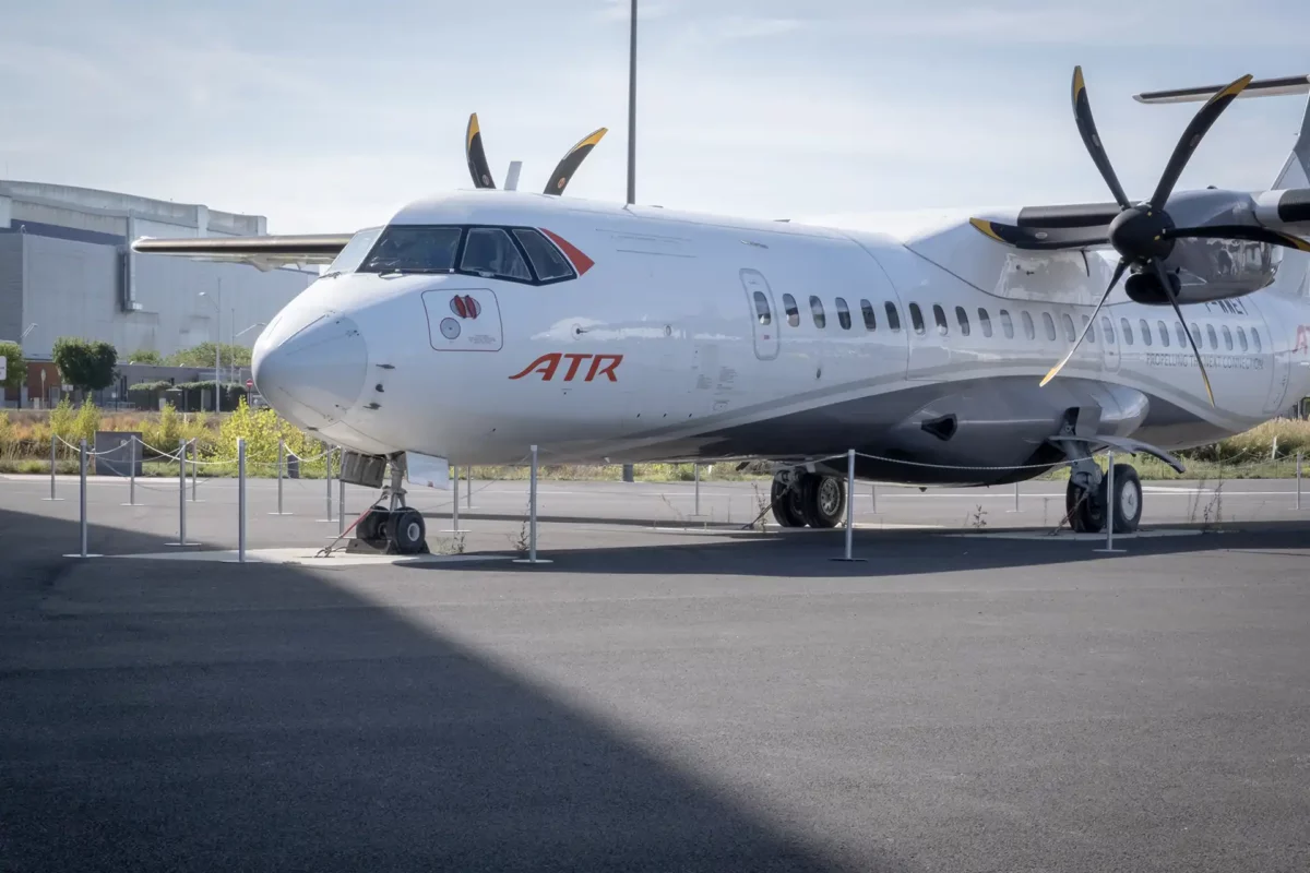 Avion ATR à Aeroscopia