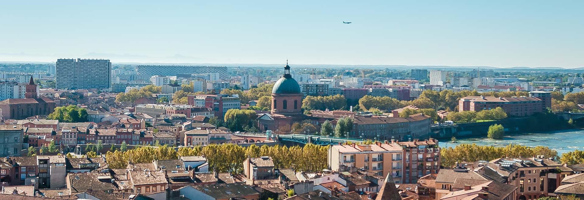 Toulouse, vue aérienne